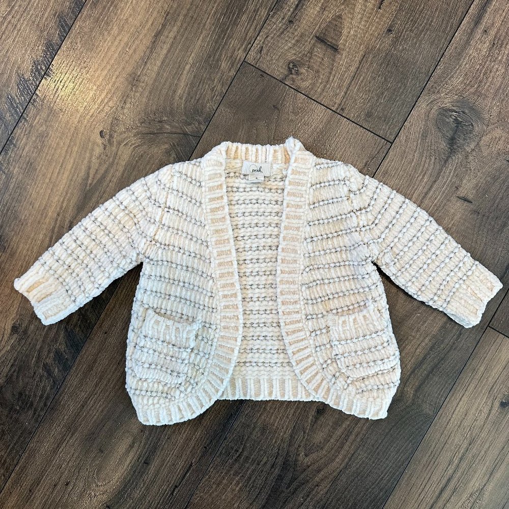 Peek Cream Baby Cardigan